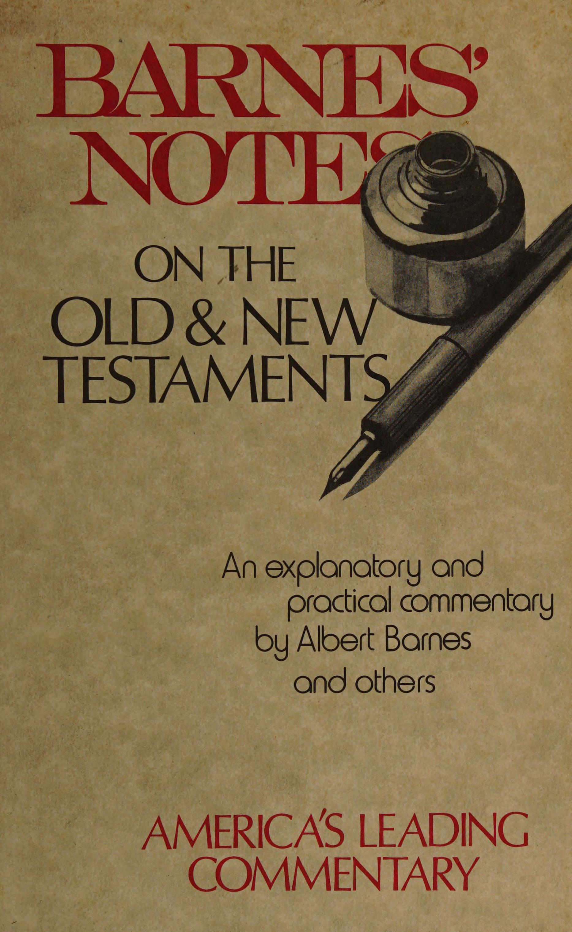 Barnes' Notes on the Old & New Testaments - Daniel I