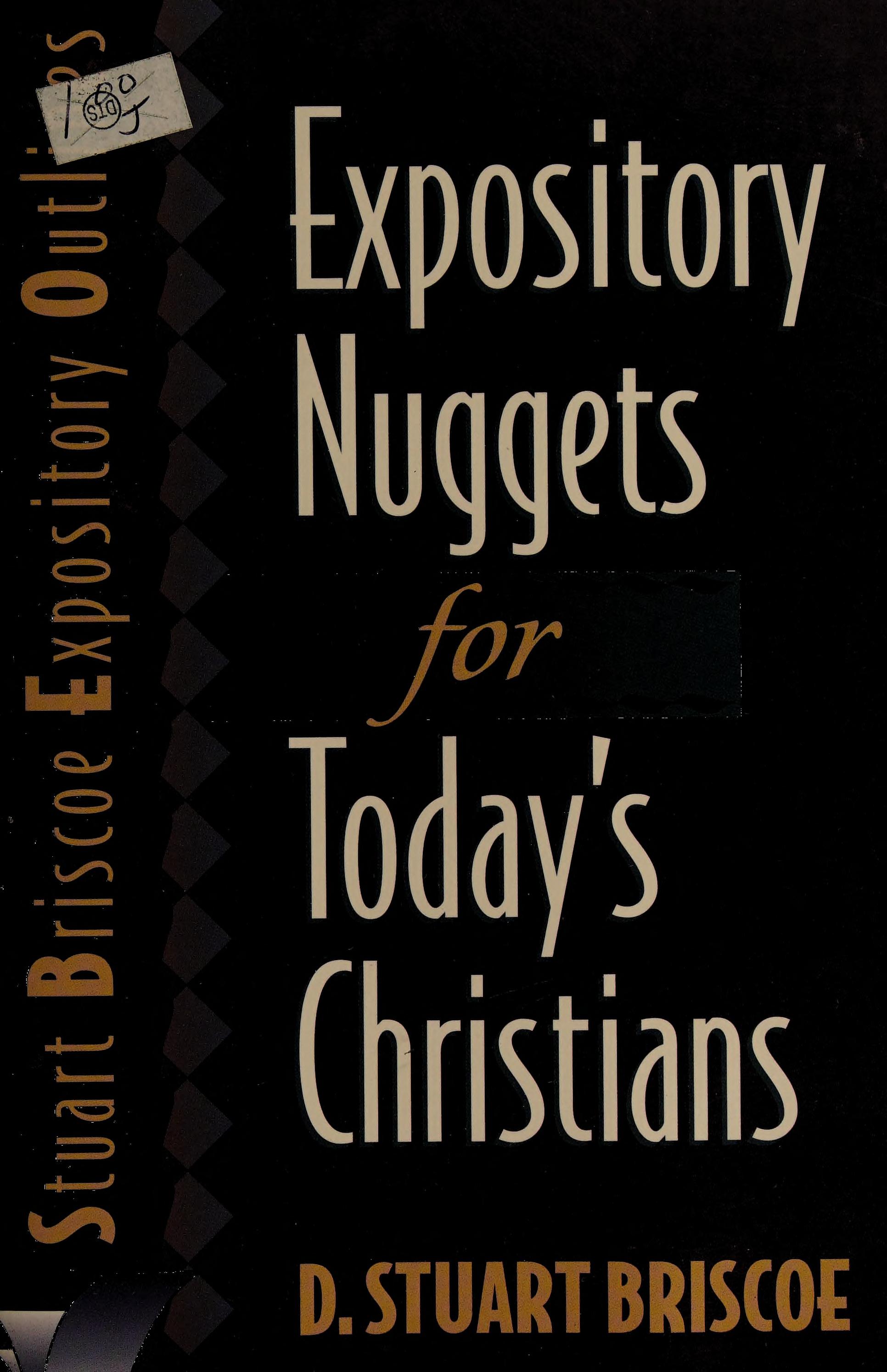 Expository Nuggets For Today'S Christians