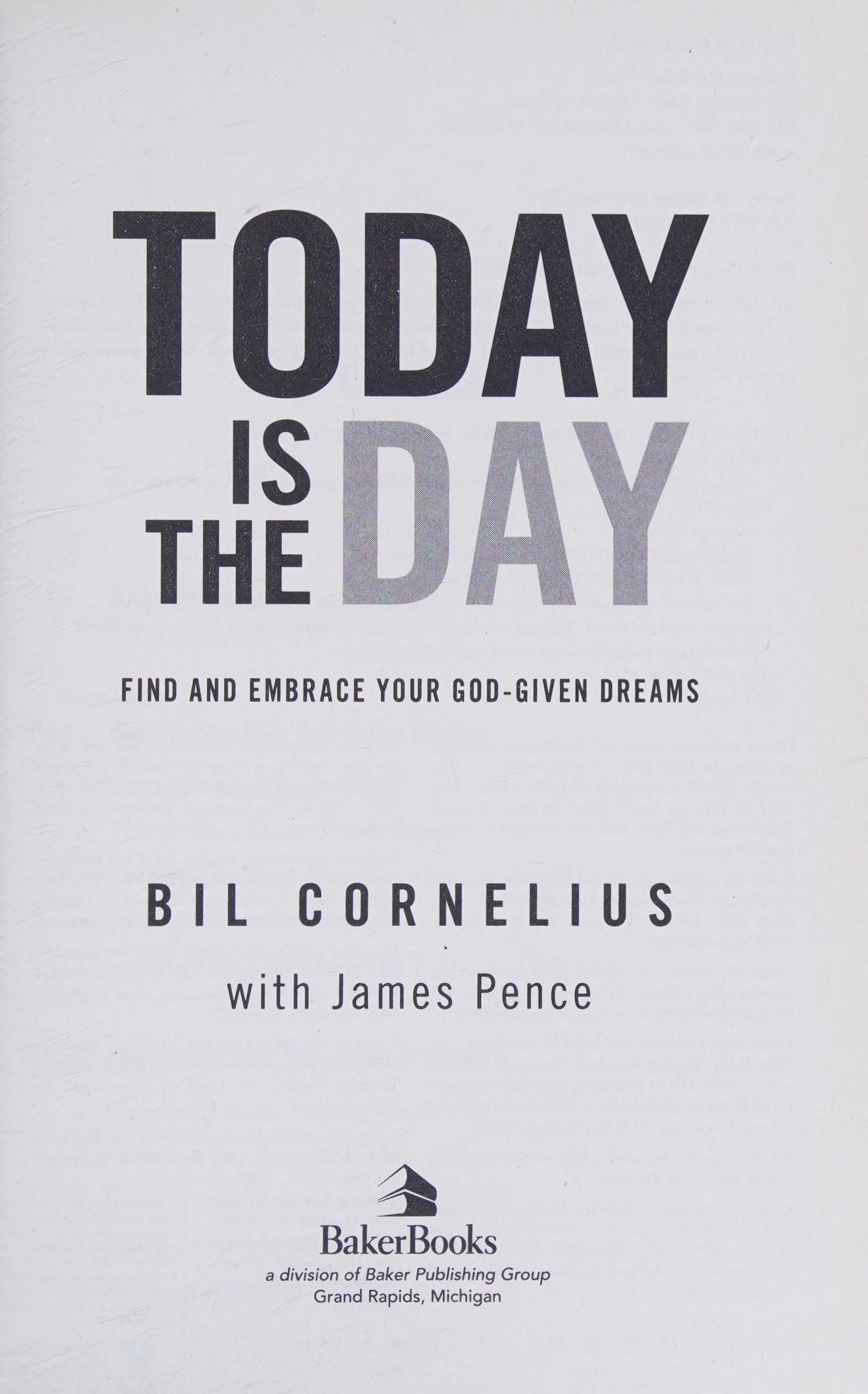 Today Is the Day