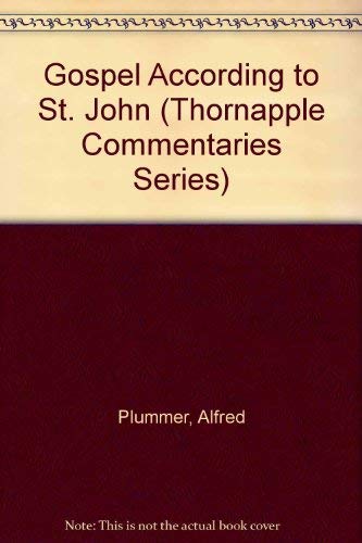 The Gospel According to St. John
