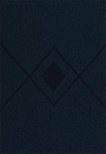 CSB Baker Illustrated Study Bible Navy, Diamond Design LeatherTouch