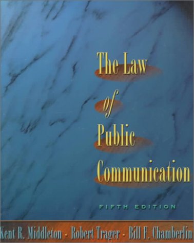 Law of Public Communication The