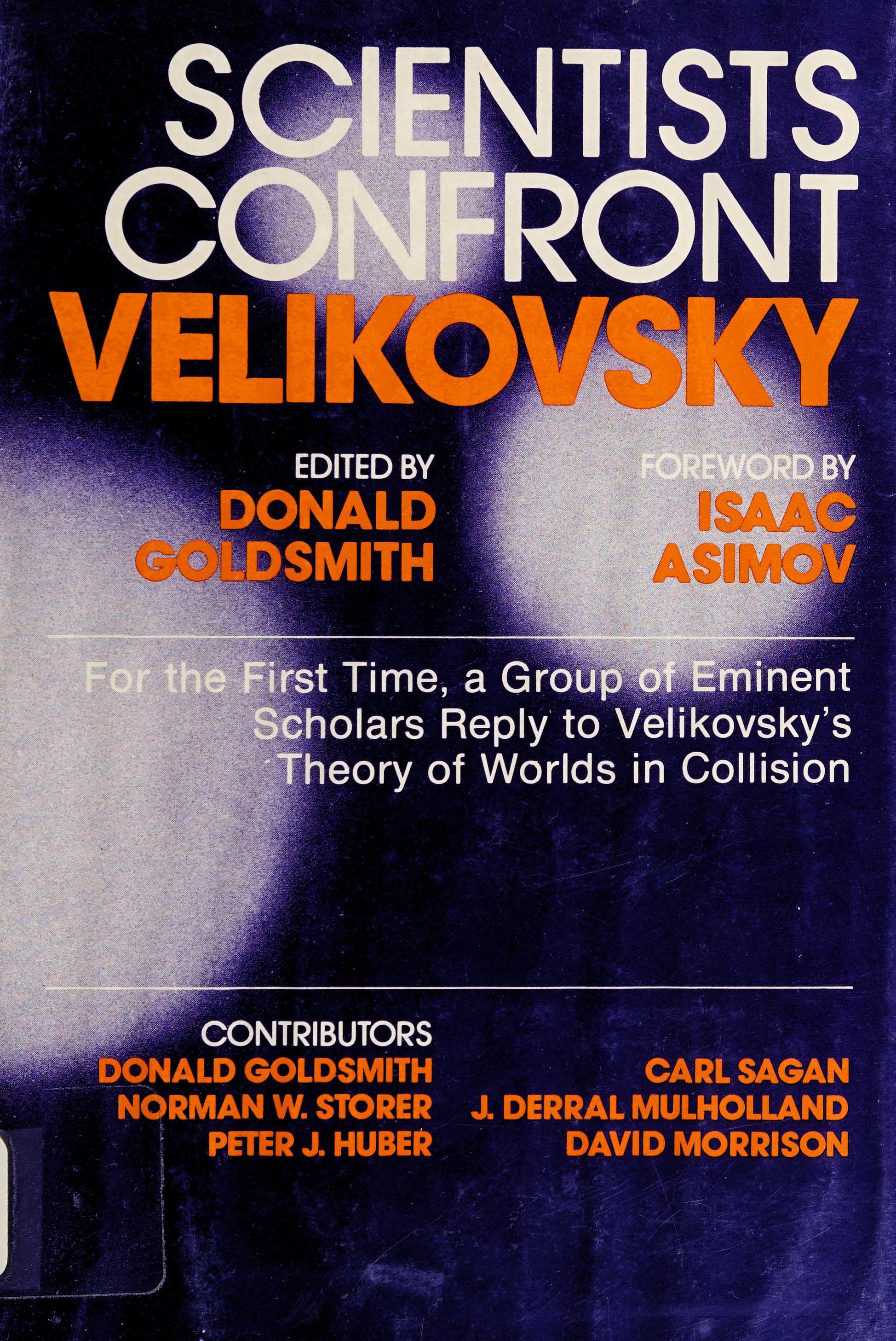 Scientists Confront Velikovsky