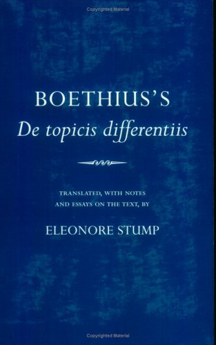 Boethius's "de Topicis Differentiis"