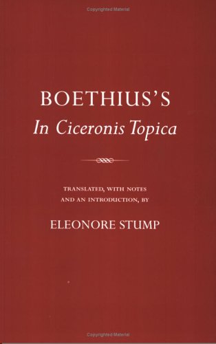Boethius's "in Ciceronis Topica"