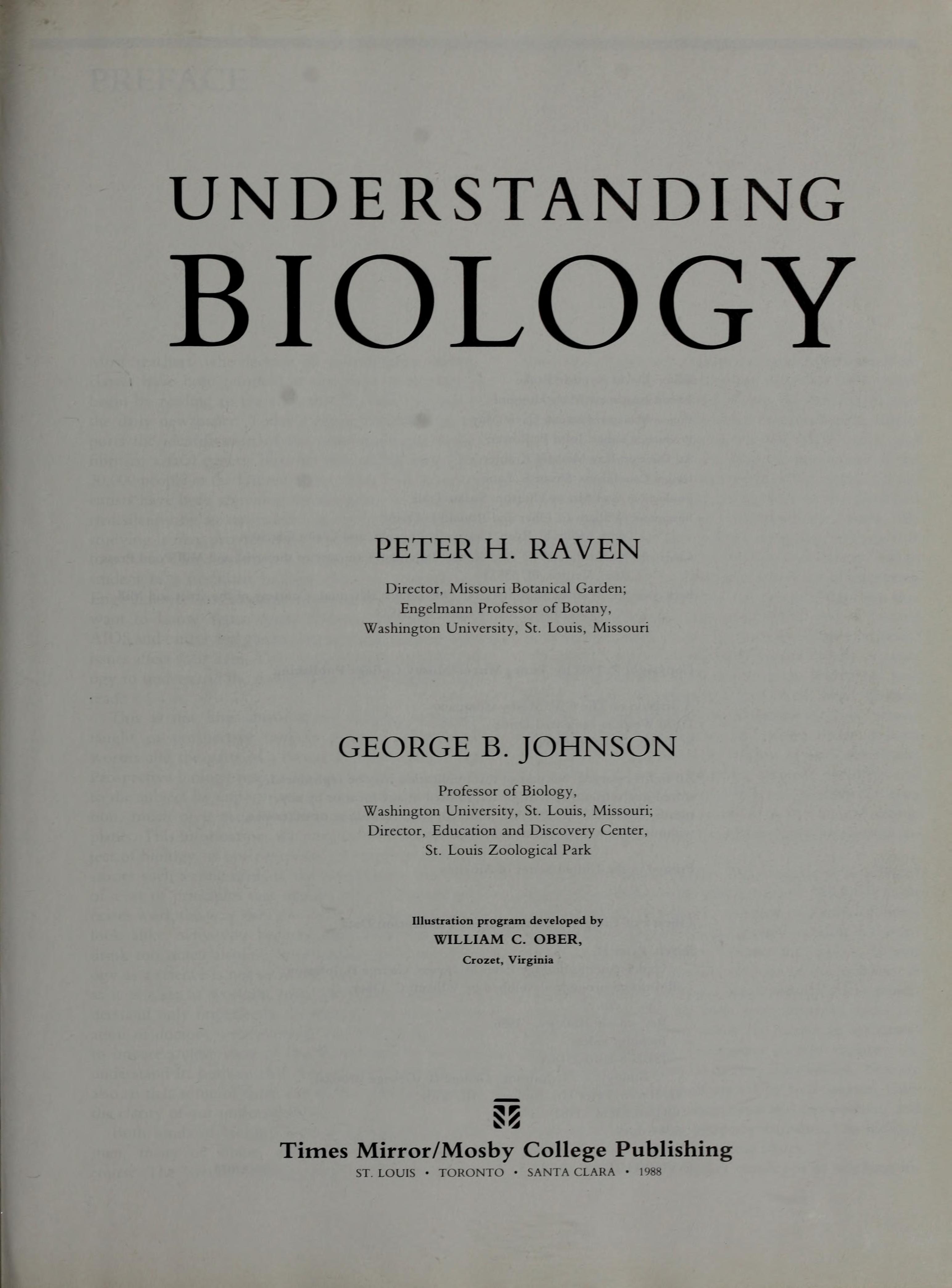 Understanding Biology