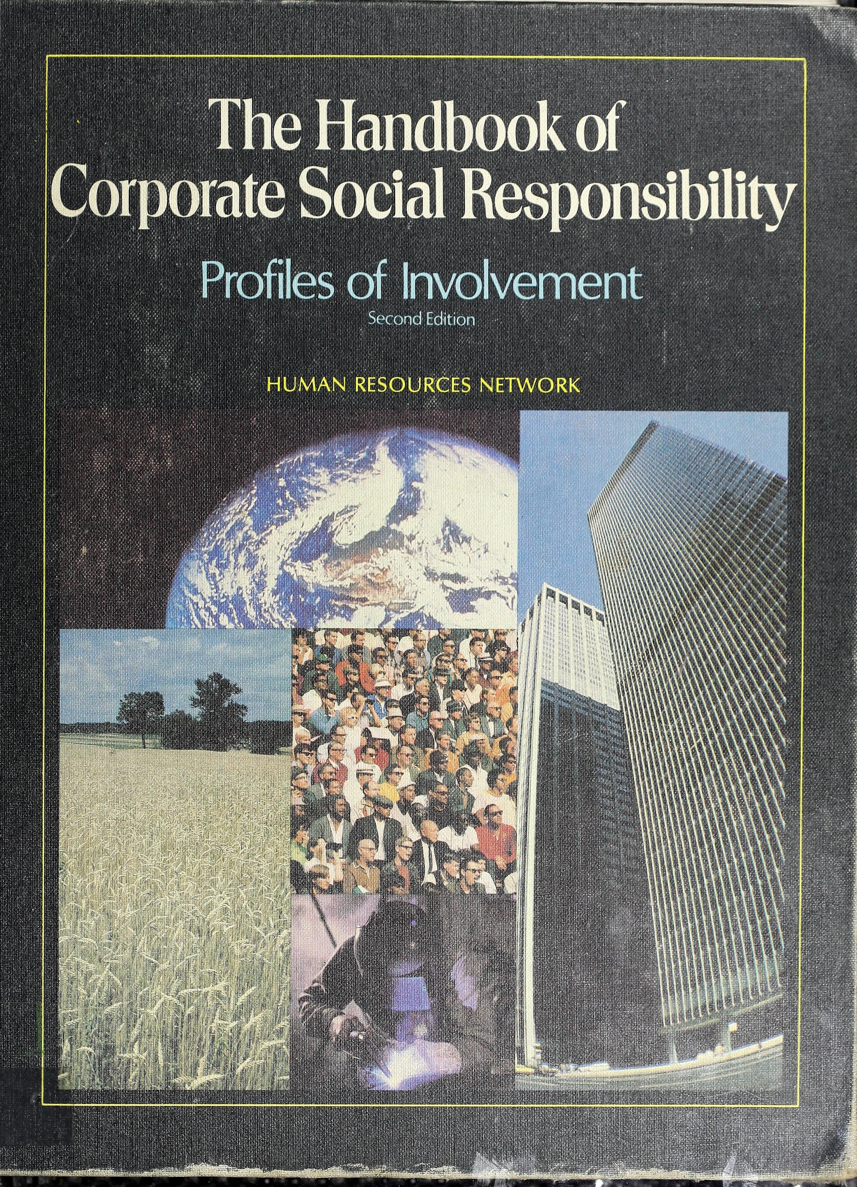The Handbook Of Corporate Social Responsibility: Profiles Of Involvement