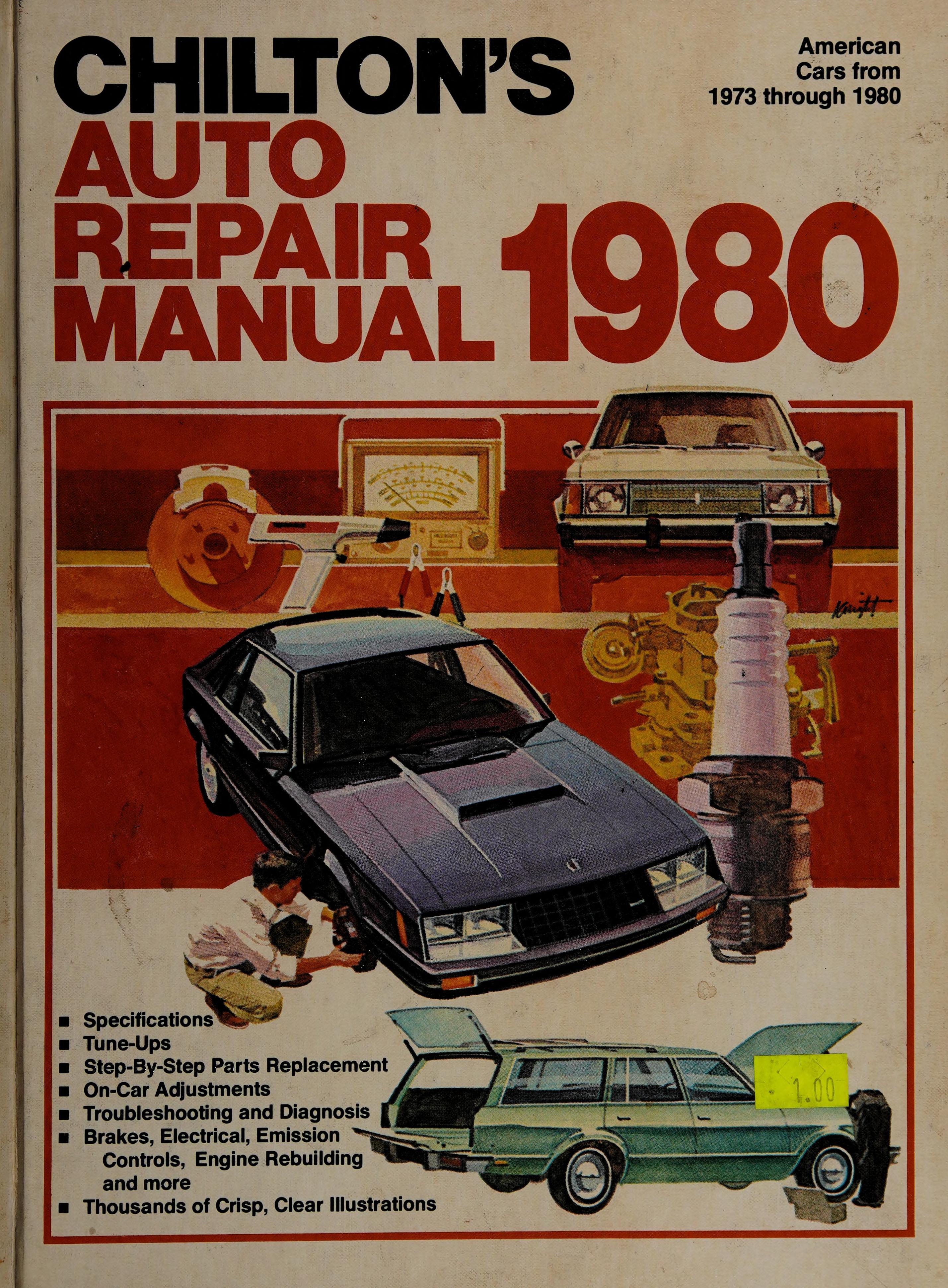 Chilton'S Auto Repair Manual, 1973-1980