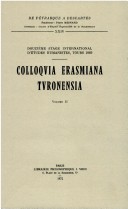 Colloquia Erasmiana Turonensia (Tvronensi)Vol. 1