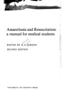 Anaesthesia And Resuscitation