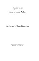 New Provinces Poems of Several Authors