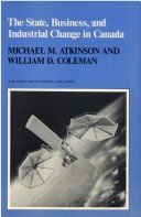The State Business and Industrial Change in Canada State and Economic Life
