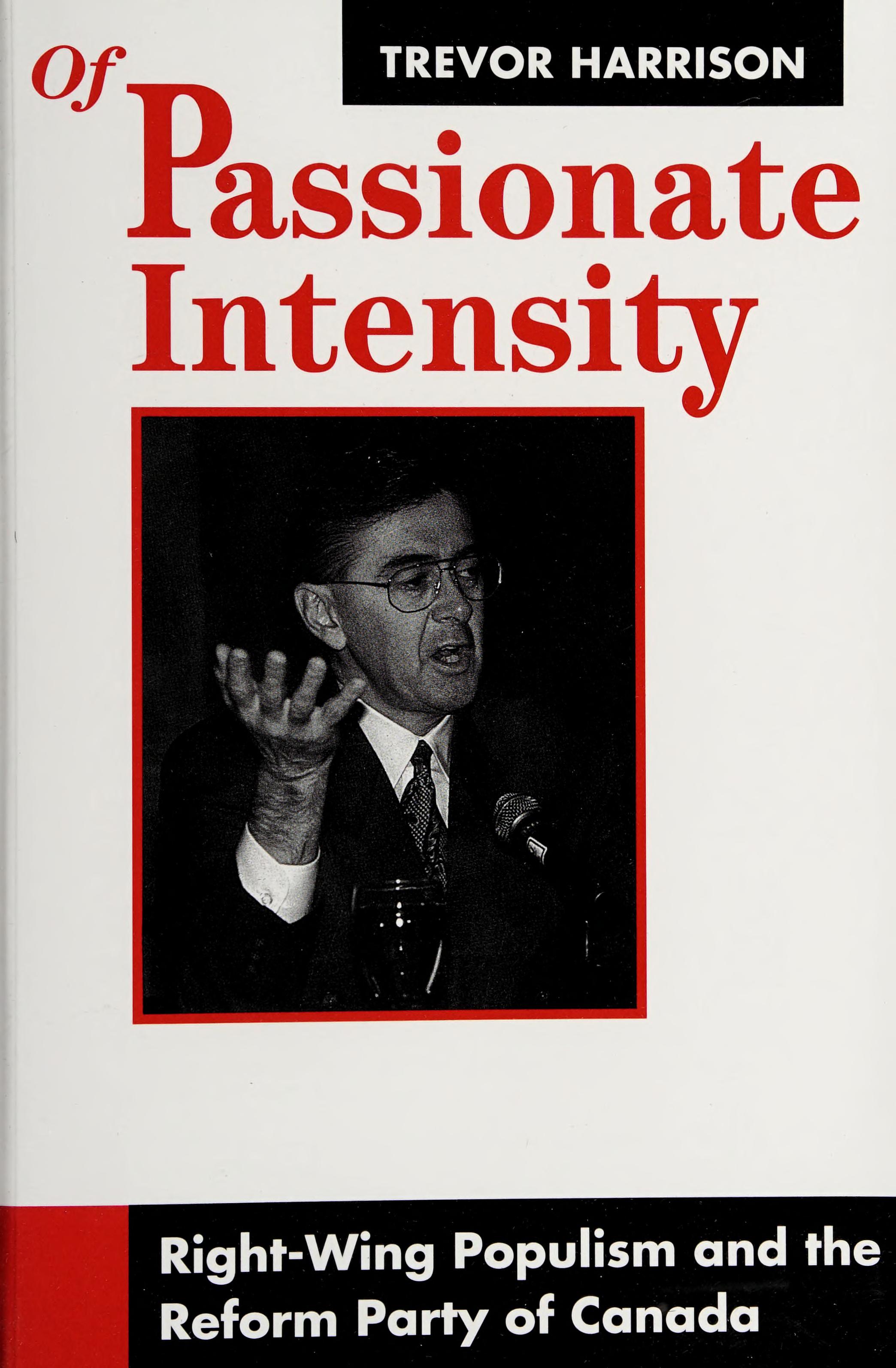 Of Passionate Intensity