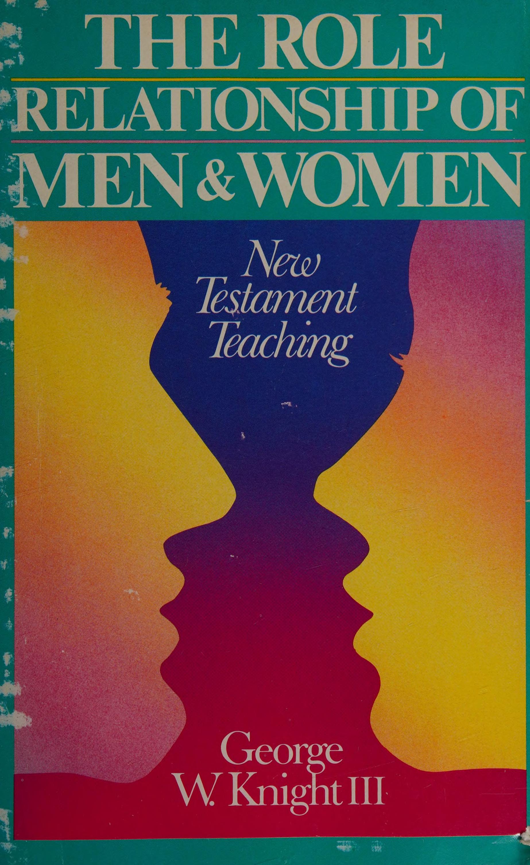 The role relationship of men and women