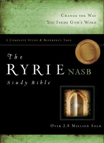 The Ryrie Study Bible Bonded, New American Standard Bible