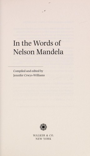 In the Words of Nelson Mandela