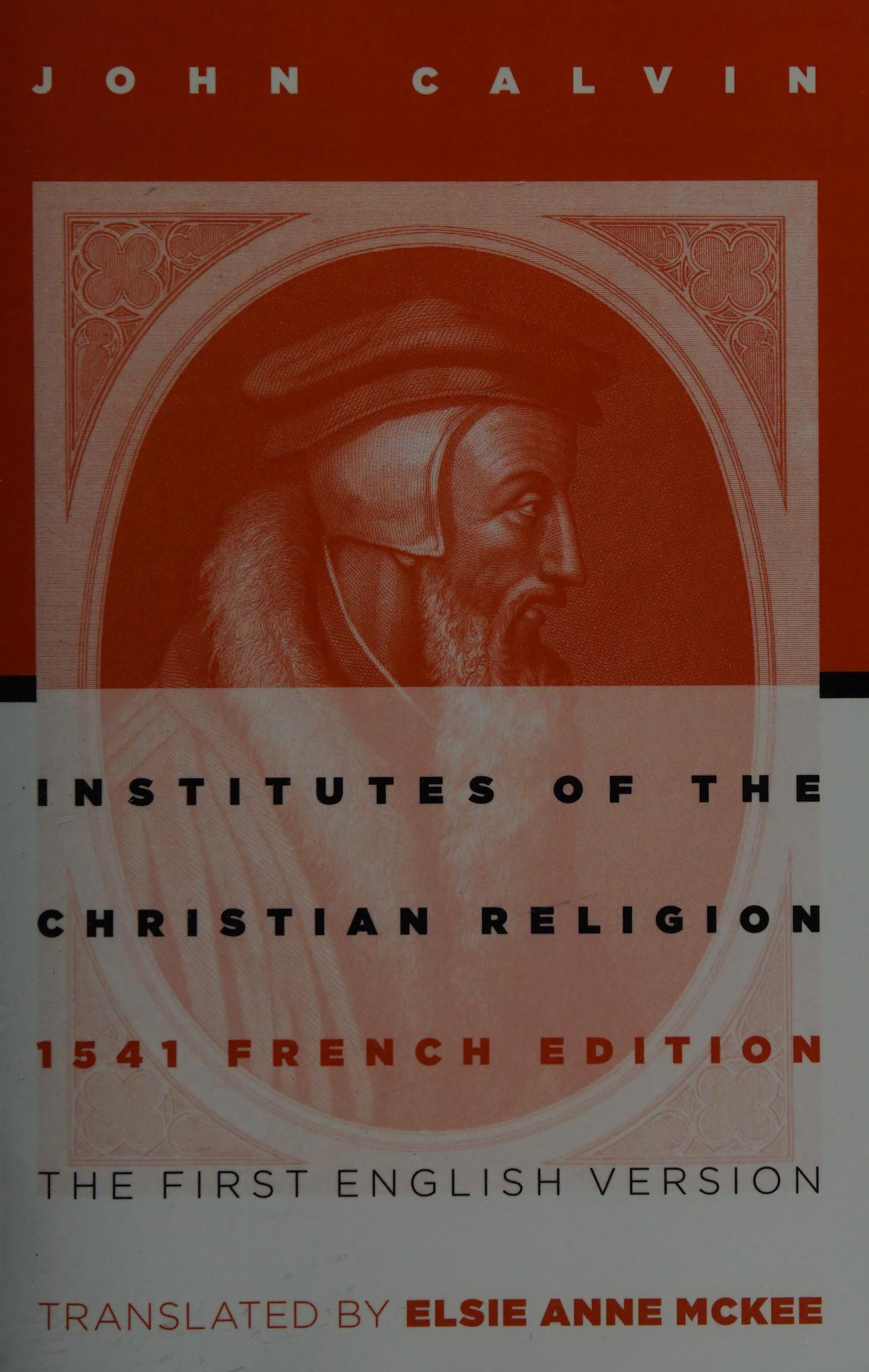 Institutes of the Christian Religion