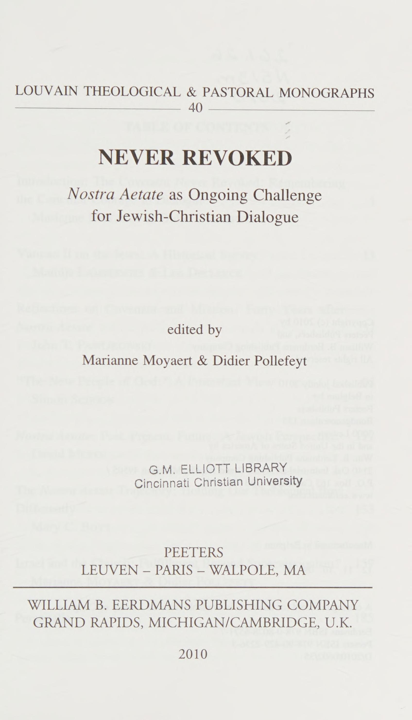 Never Revoked