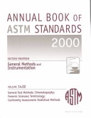 Annual Book of Astm Standards 2000