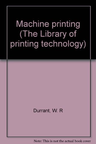 Machine Printing