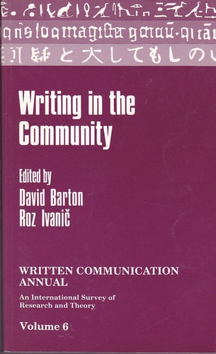 Writing in the Community