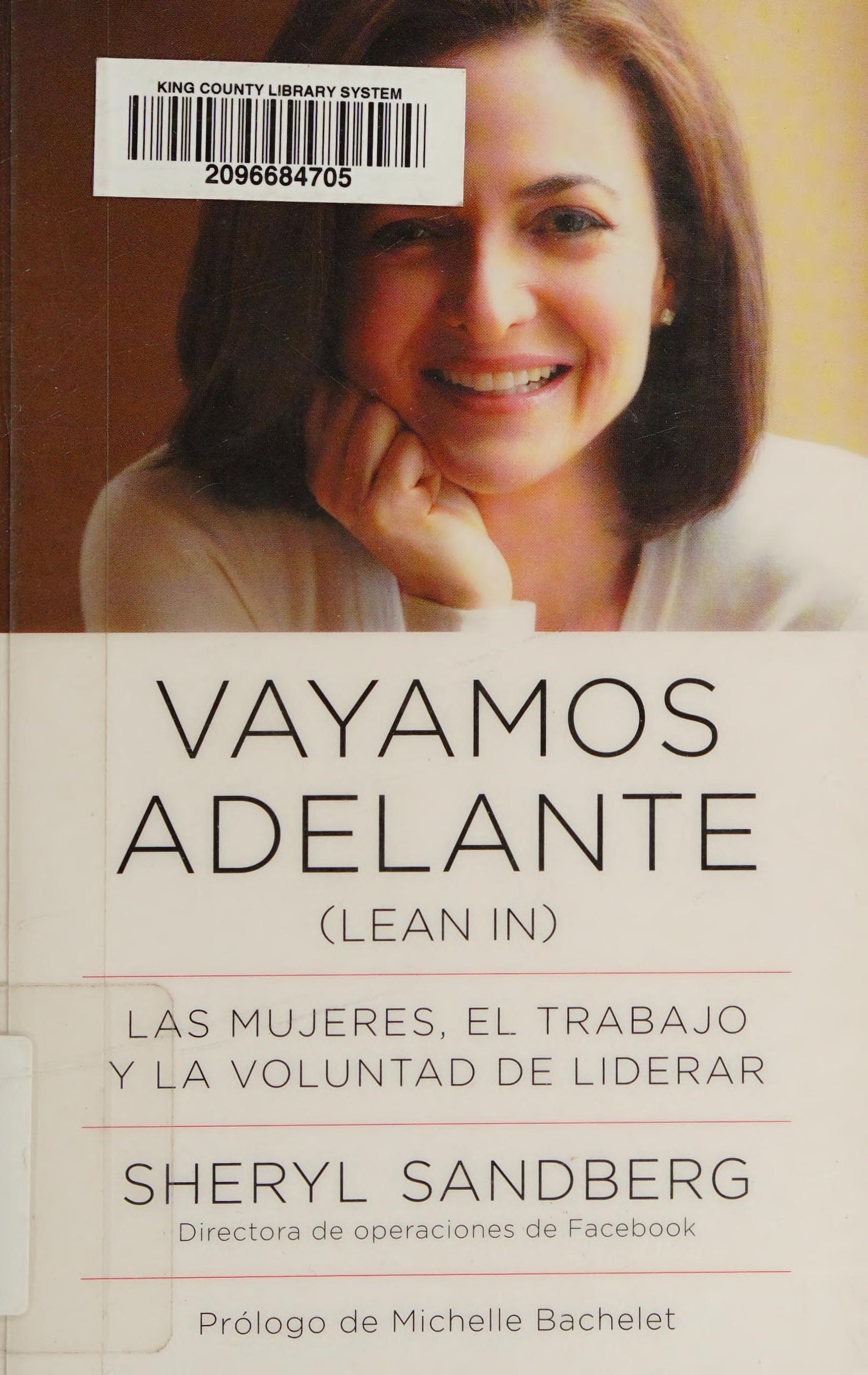 Vayamos Adelante / Lean In by Sheryl Sandberg, ISBN 9780804170789