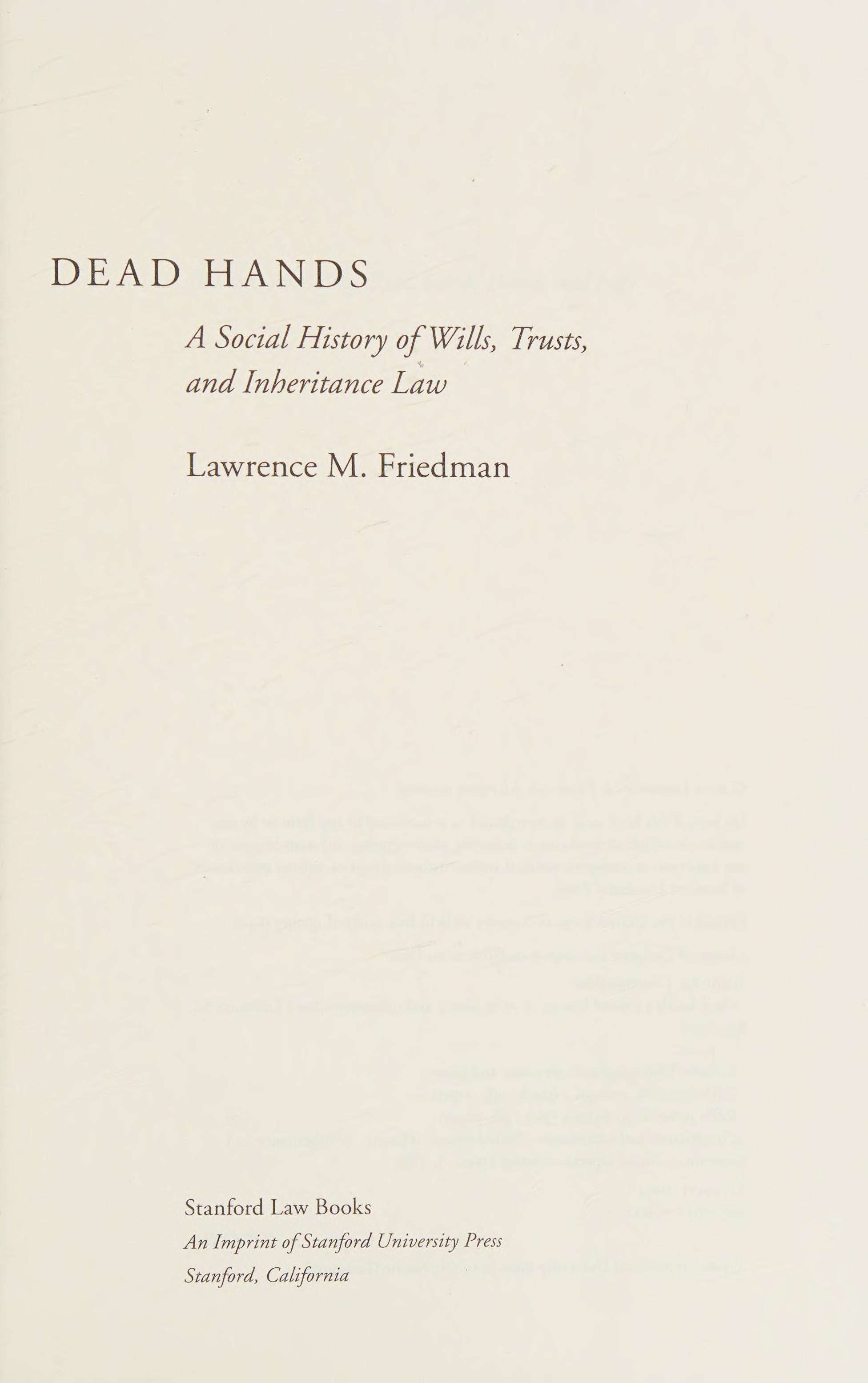 Dead Hands