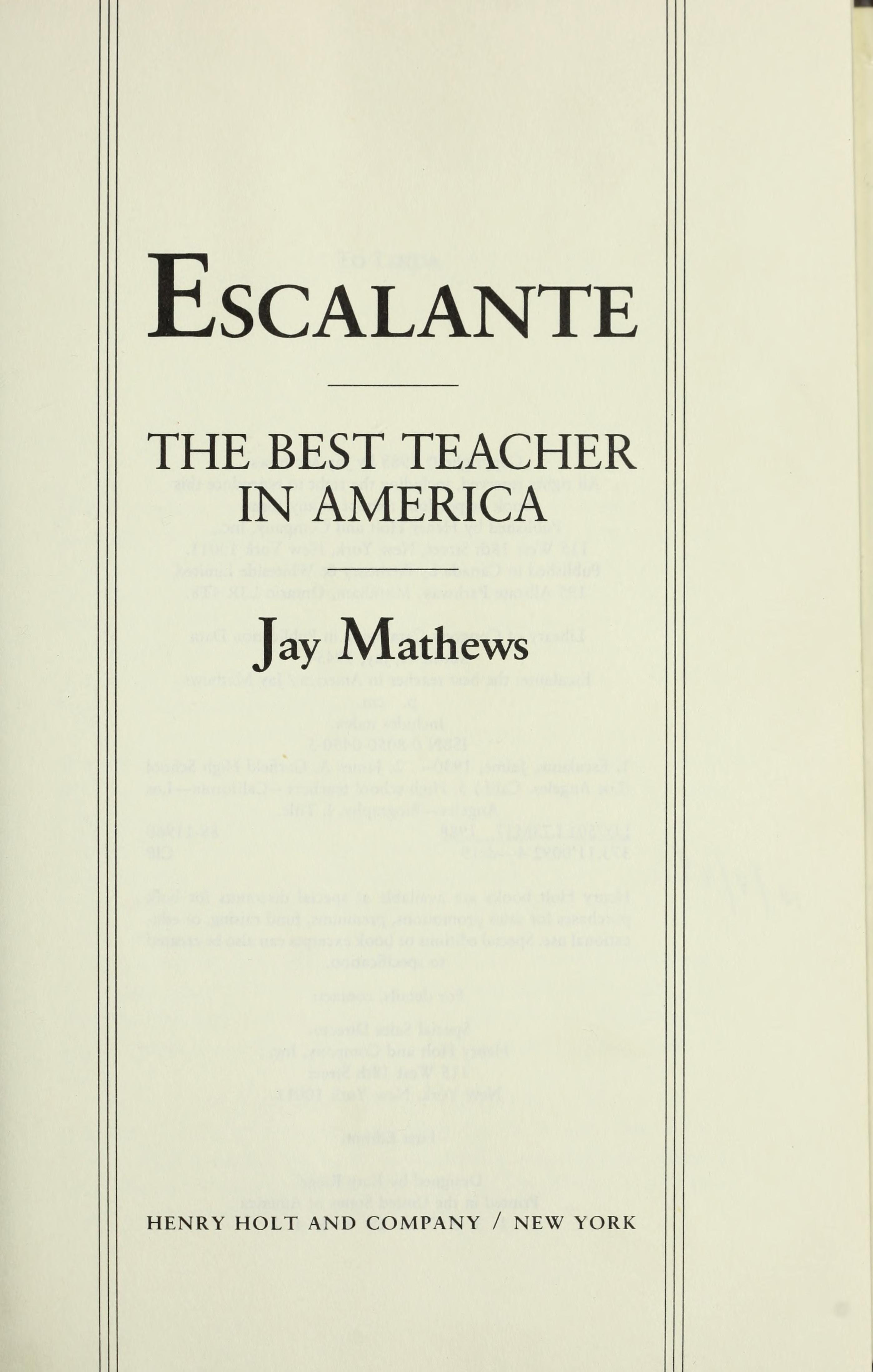 Escalante