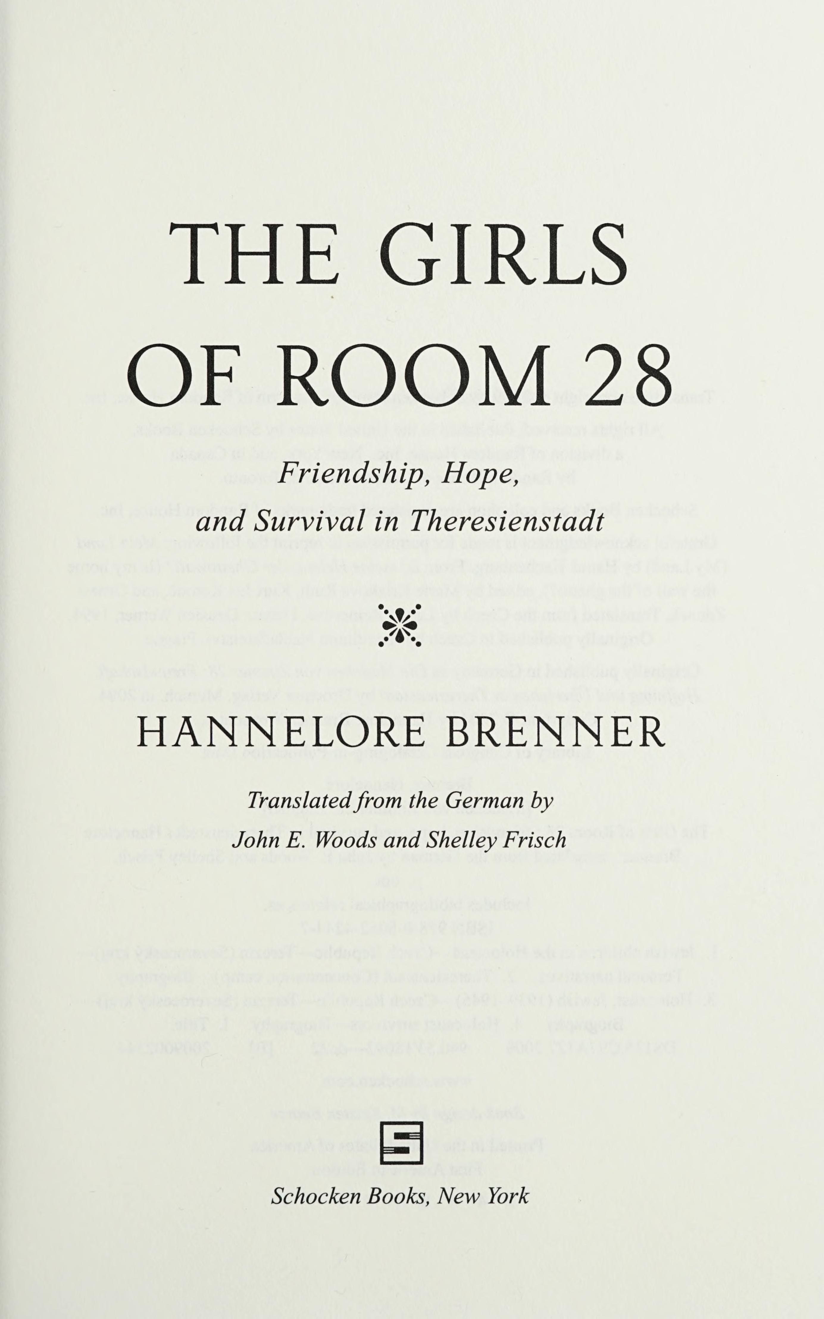 The Girls of Room 28