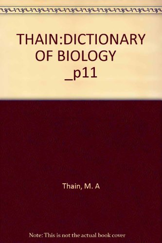 Dictionary Of Biology