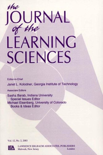 Rethinking Methodology In The Learning Sciences: A Special Double Issue Of The Journal Of The Learning Sciences