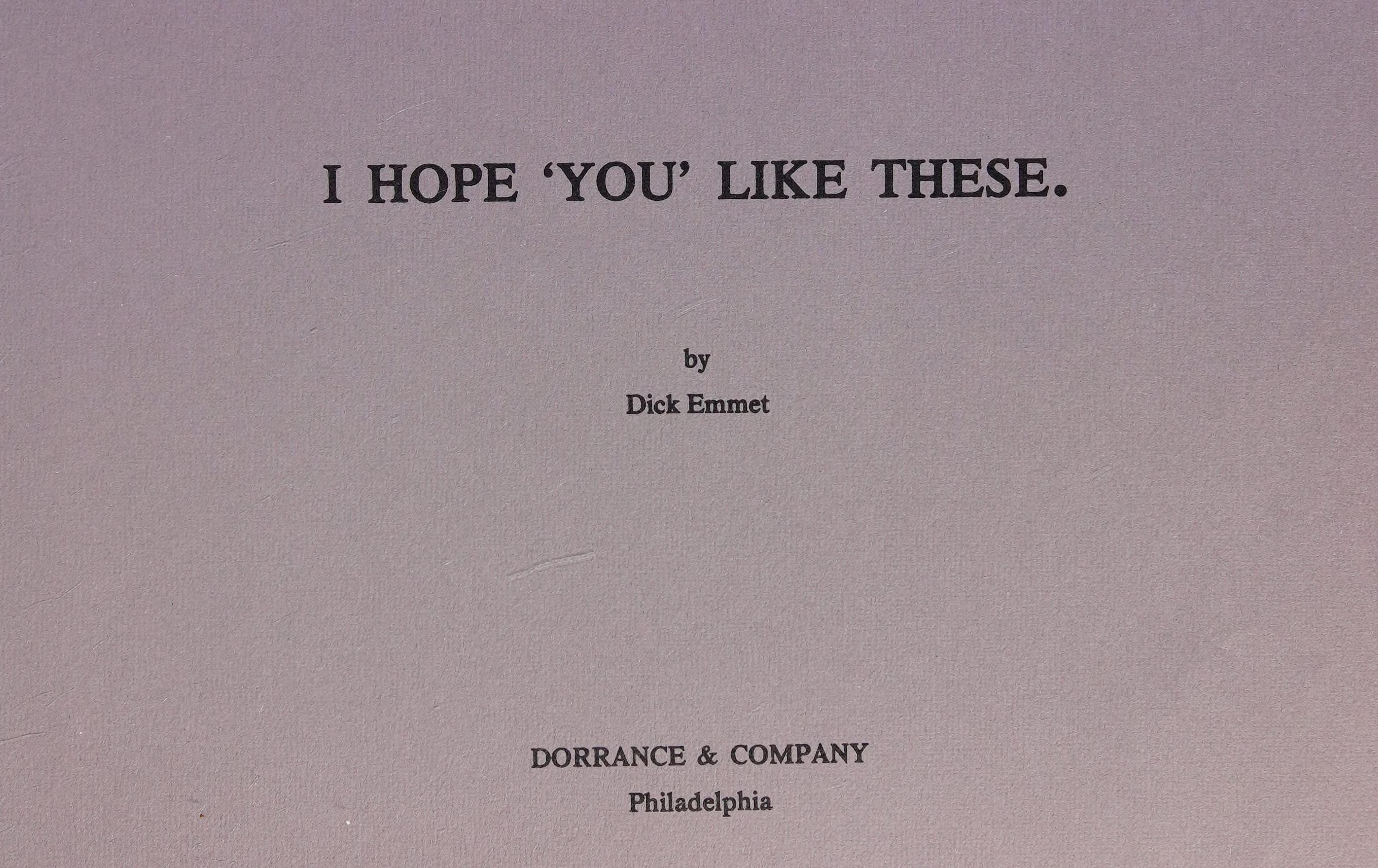 I Hope 'You' Like These