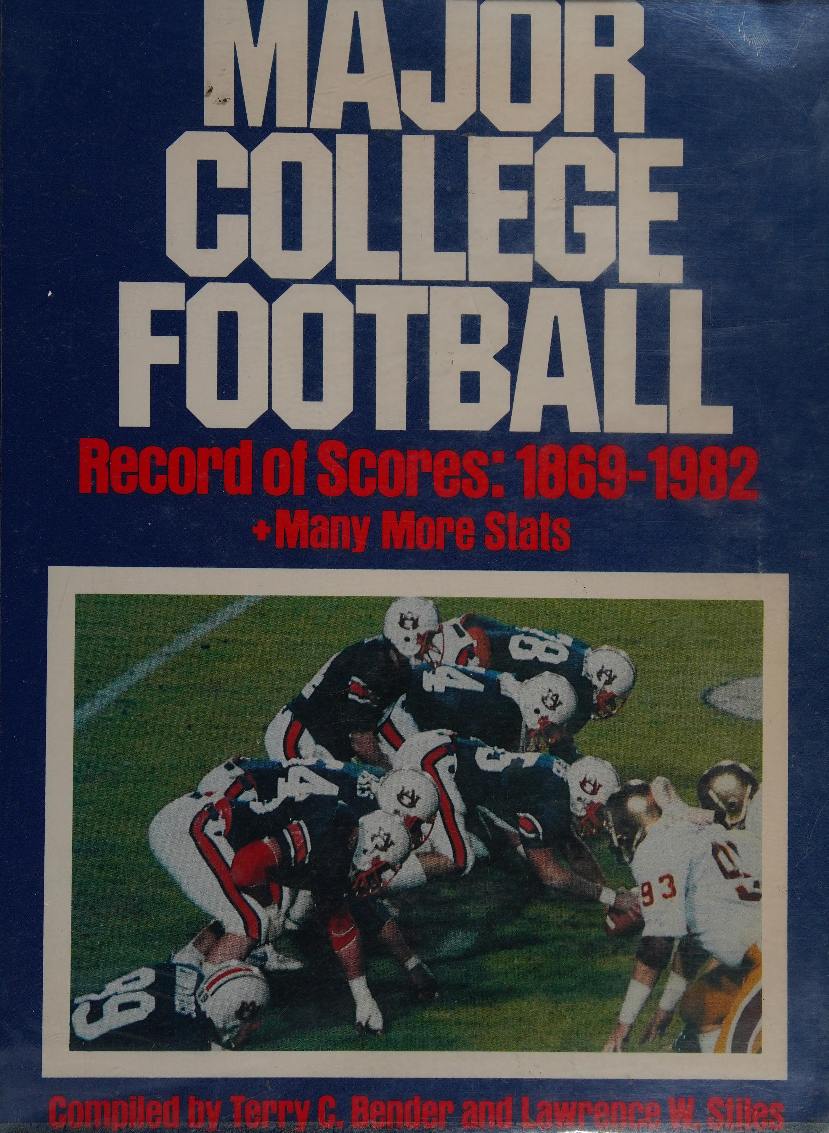 Major College Football Record of Scores, 1869-1982