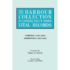 The Barbour Collection of Connecticut Town Vital Records. Volume 12
