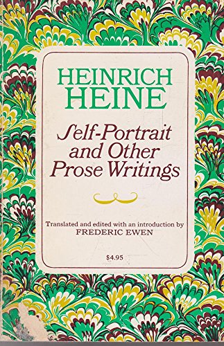 Heinrich Heine Self Portrait And Other Prose Writings