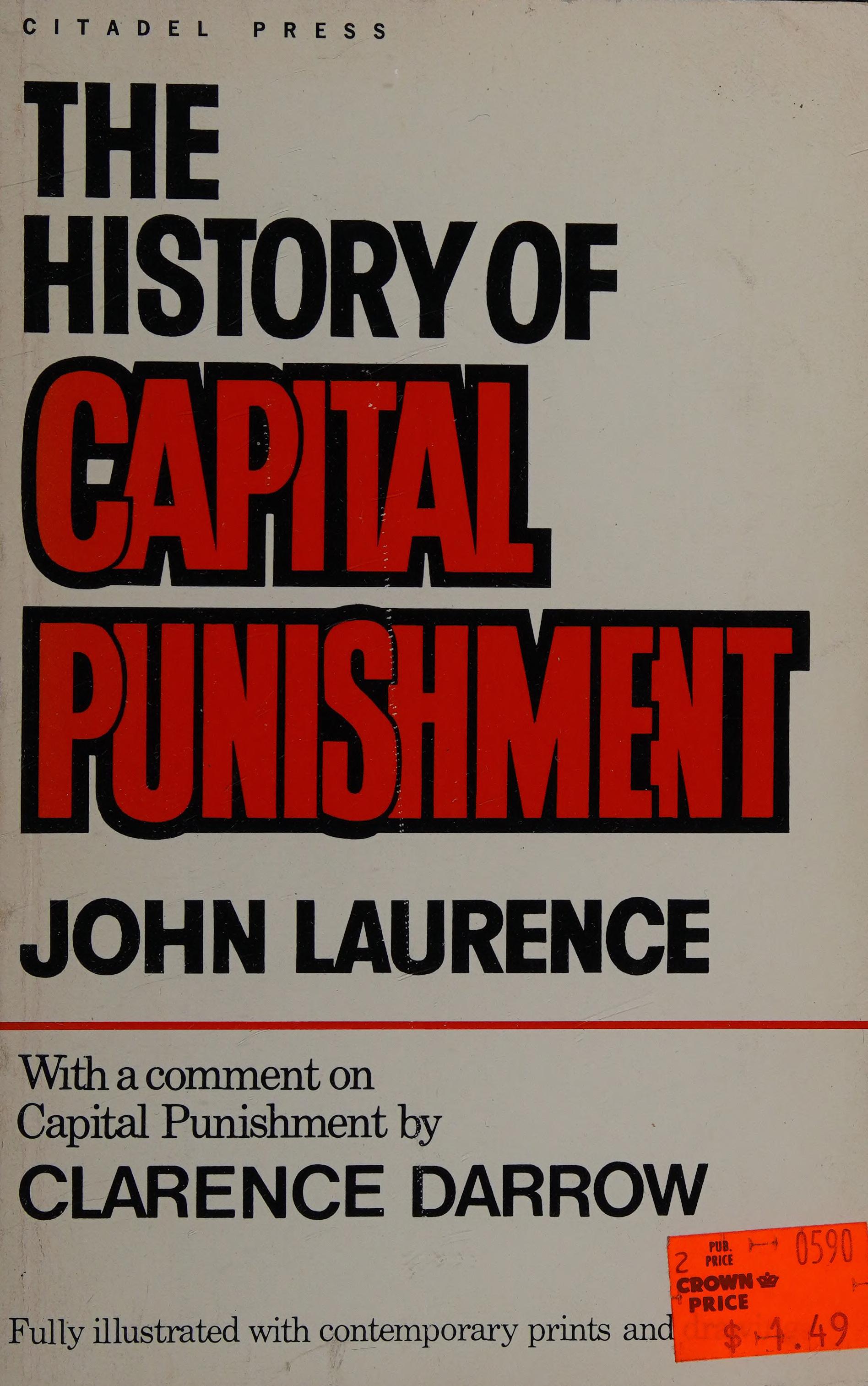 A History of Capital Punishment