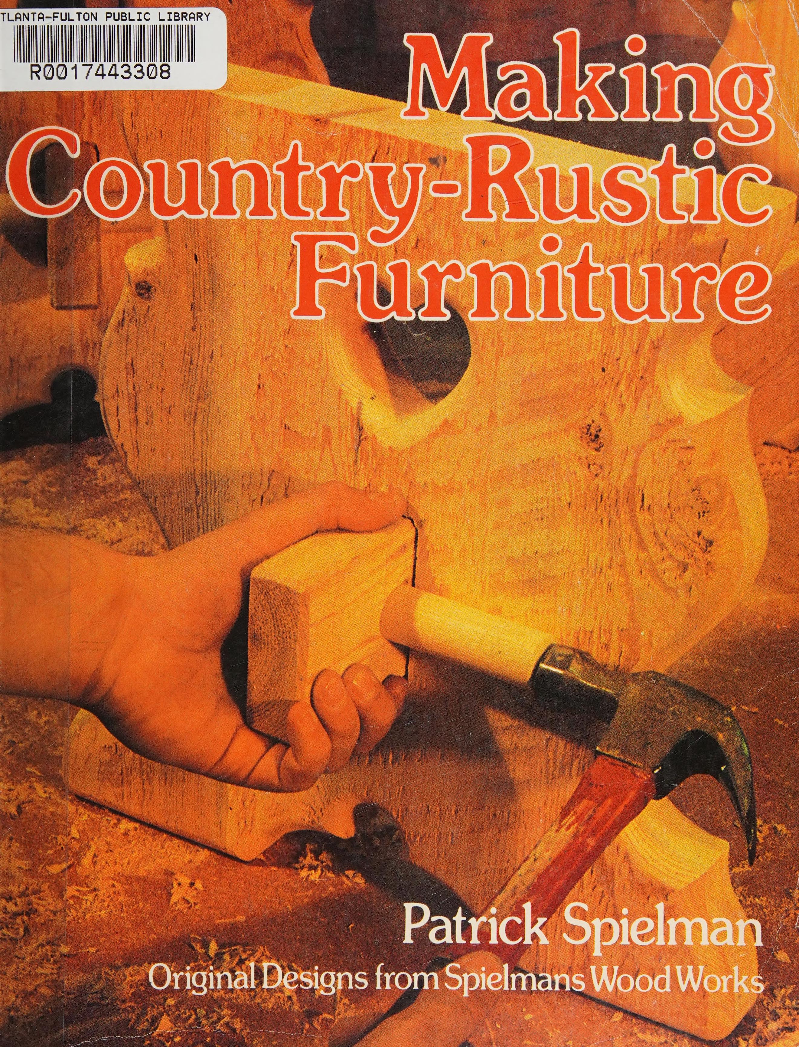 Making Country-Rustic Furniture