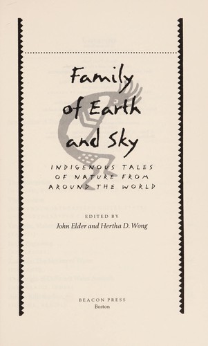 Family Of Earth And Sky: Indigenous Tales Of Nature From Around The World