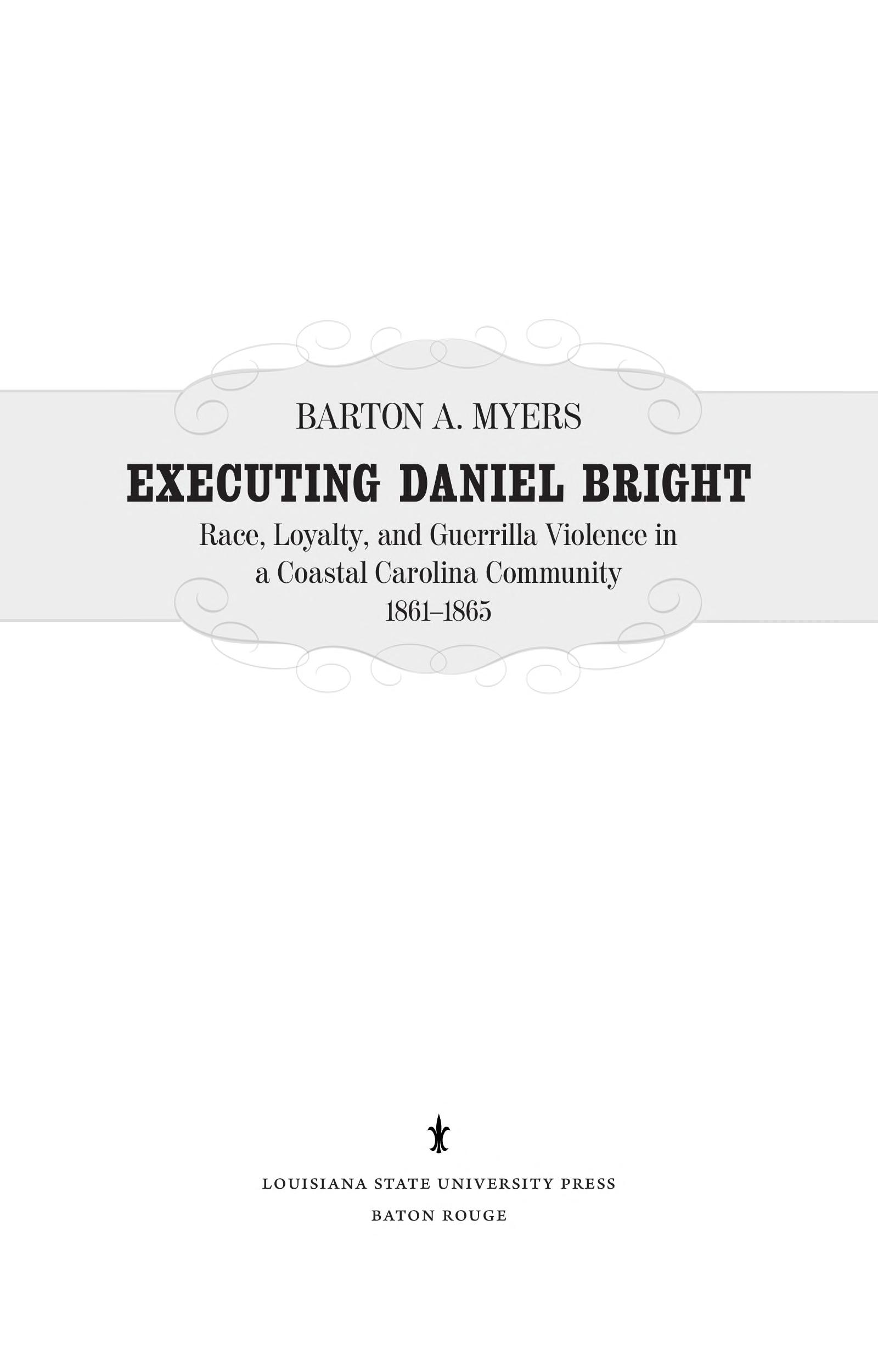 Executing Daniel Bright