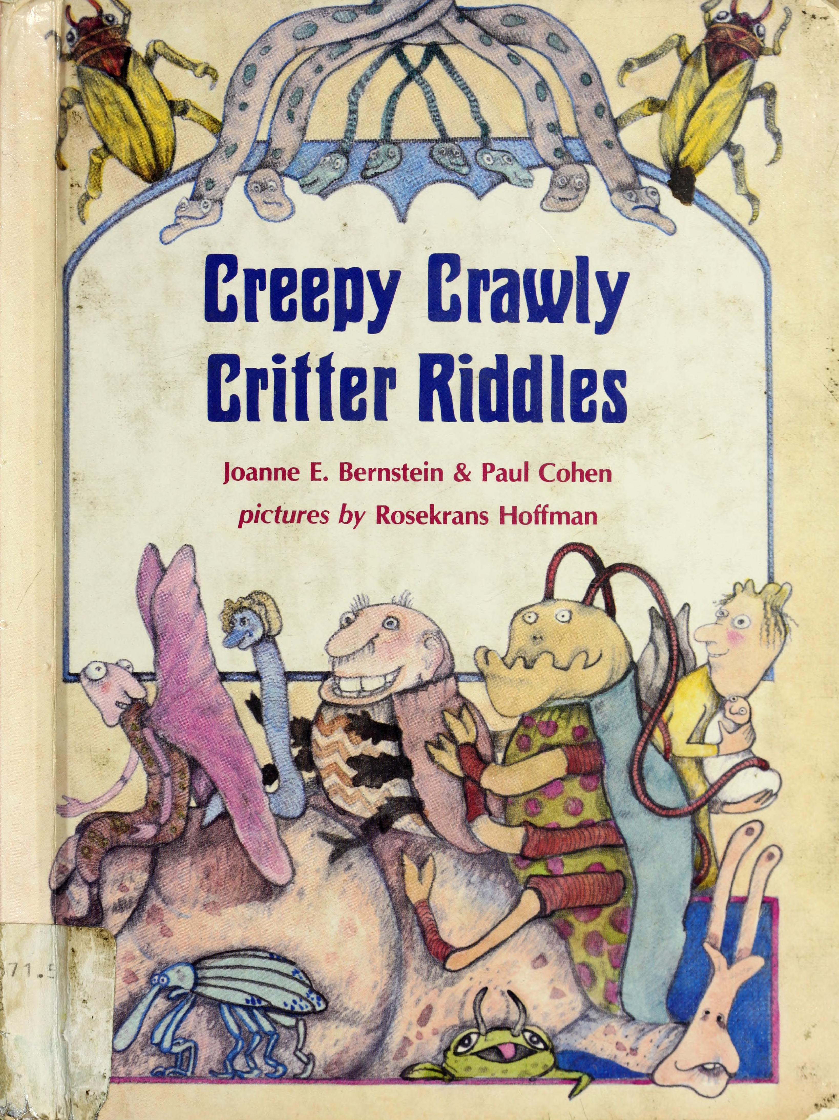 Creepy, crawly critter riddles