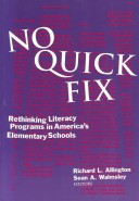 No Quick Fix