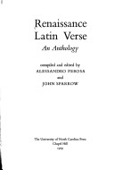 Renaissance Latin Verse