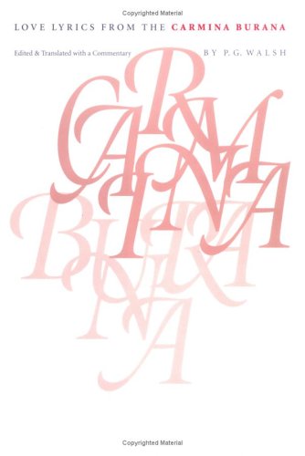 Love Lyrics From The Carmina Burana