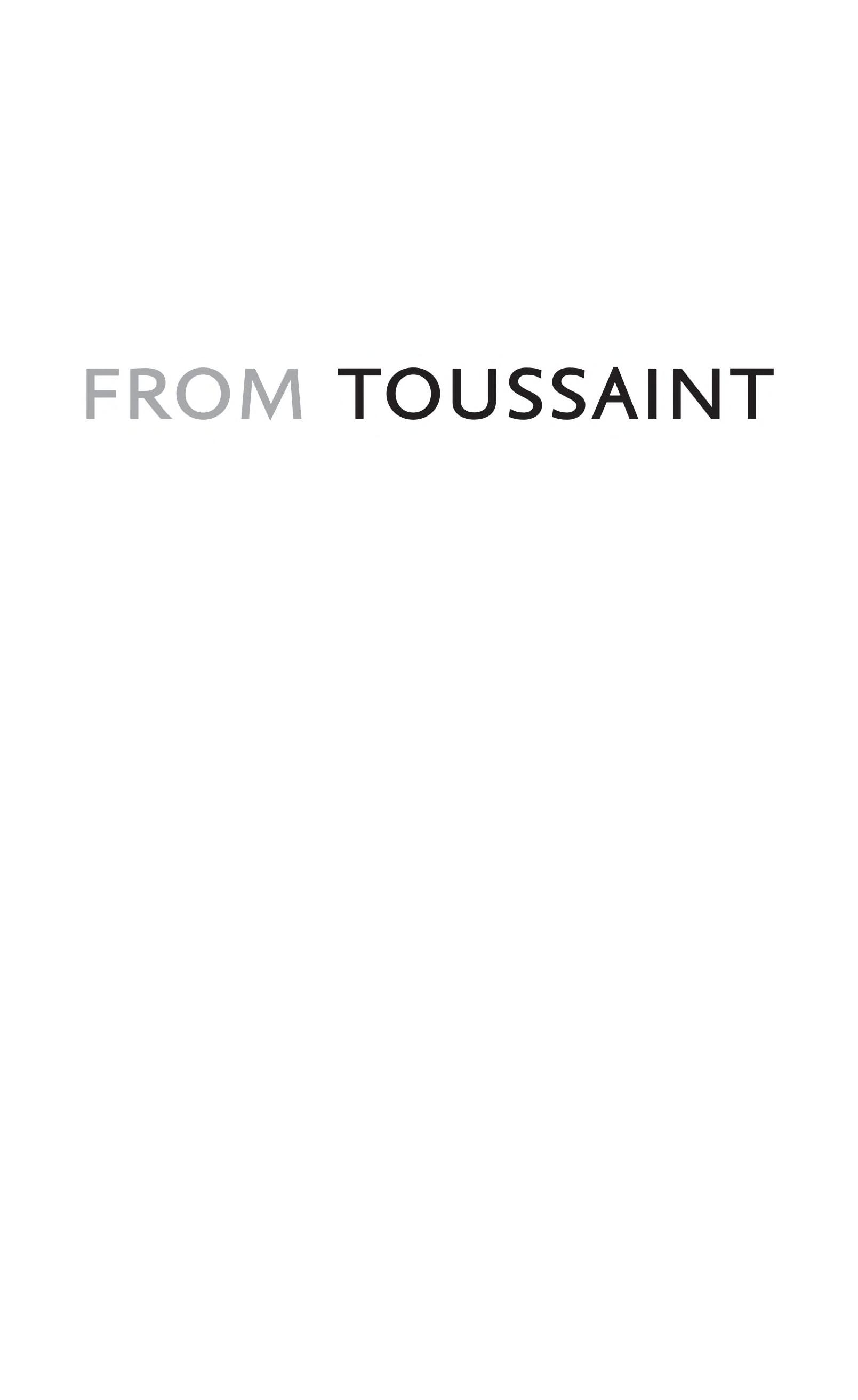 From Toussaint to Tupac