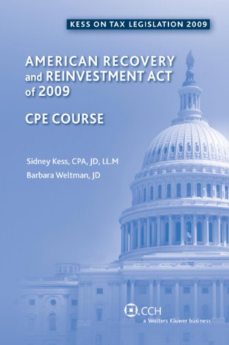 Kess on tax legislation 2009