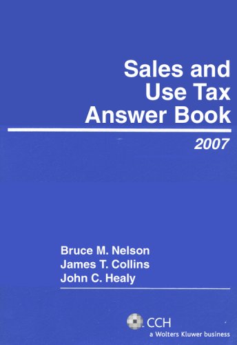 Sales and Use Tax Answer Book