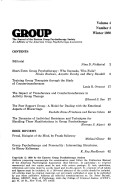 Group Cohesion: Theoretical And Clinical Perspectives