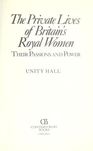 The Private Lives of Britain's Royal Women