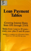 Loan Payment Tables