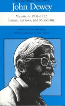 Later Works of John Dewey, 1925-1953 Vol. 6